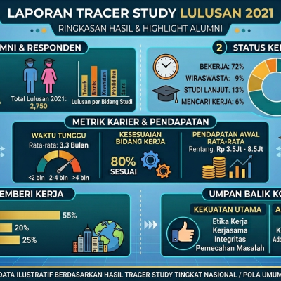  Hasil Tracer Study Universita Pakuan 2021