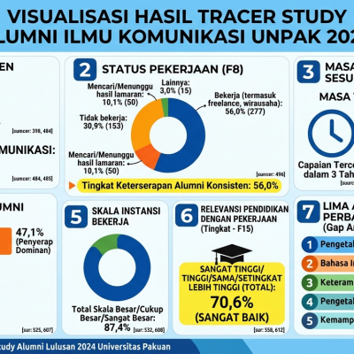 Hasil Tracer Study Ilmu Komunikasi UNPAK 2024