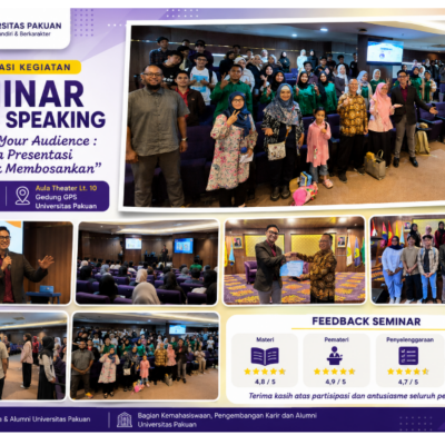 Seminar Public Speaking: “Captivate Your Audience, Rahasia Presentasi yang Tidak Membosankan”