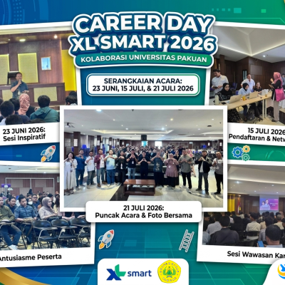 Career Day XL Smart 2026 Kolaborasi Universitas Pakuan 